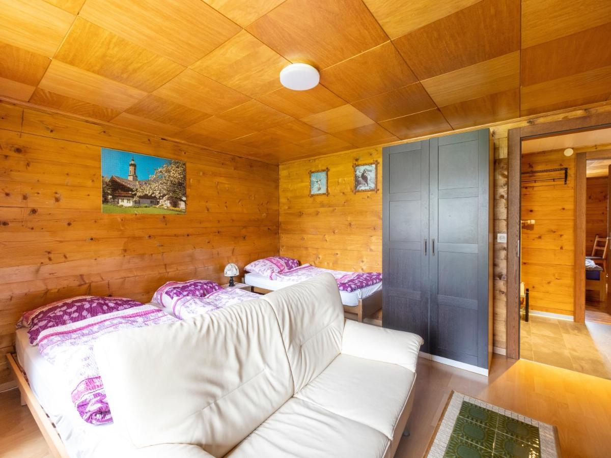 Villa Haus Weideli, Dammstrasse 7 à Saas-Grund Extérieur photo