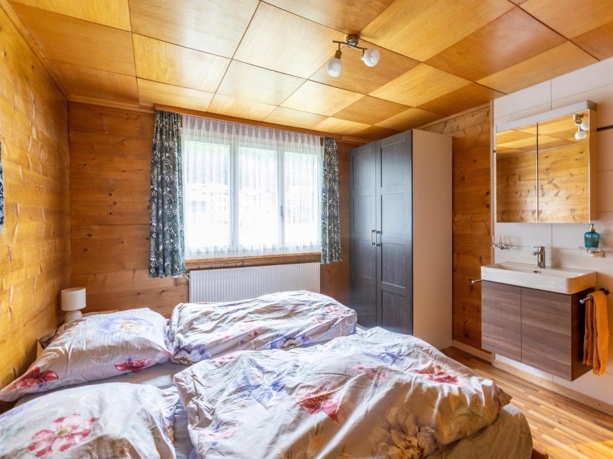 Villa Haus Weideli, Dammstrasse 7 à Saas-Grund Extérieur photo