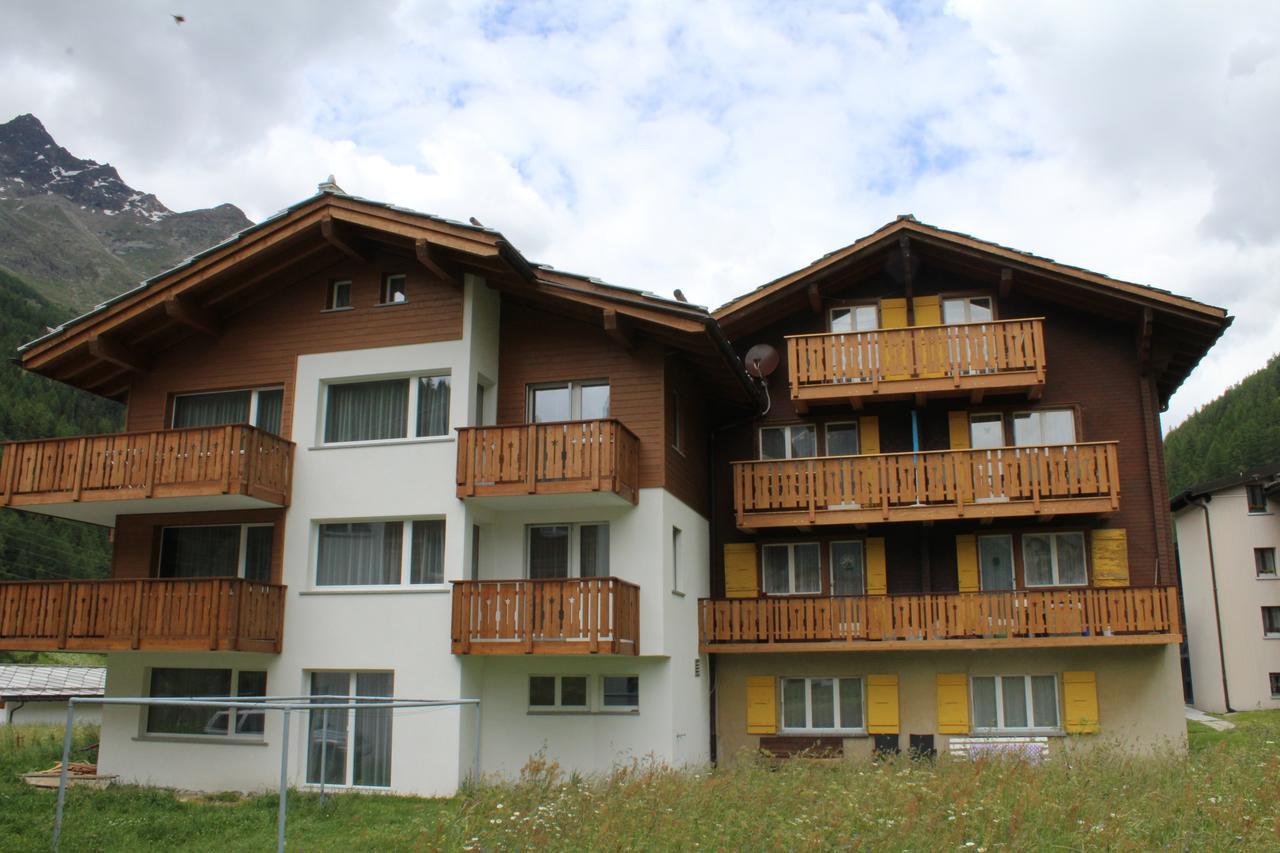 Villa Haus Weideli, Dammstrasse 7 à Saas-Grund Extérieur photo