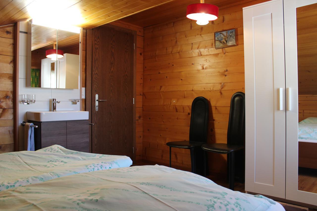 Villa Haus Weideli, Dammstrasse 7 à Saas-Grund Extérieur photo