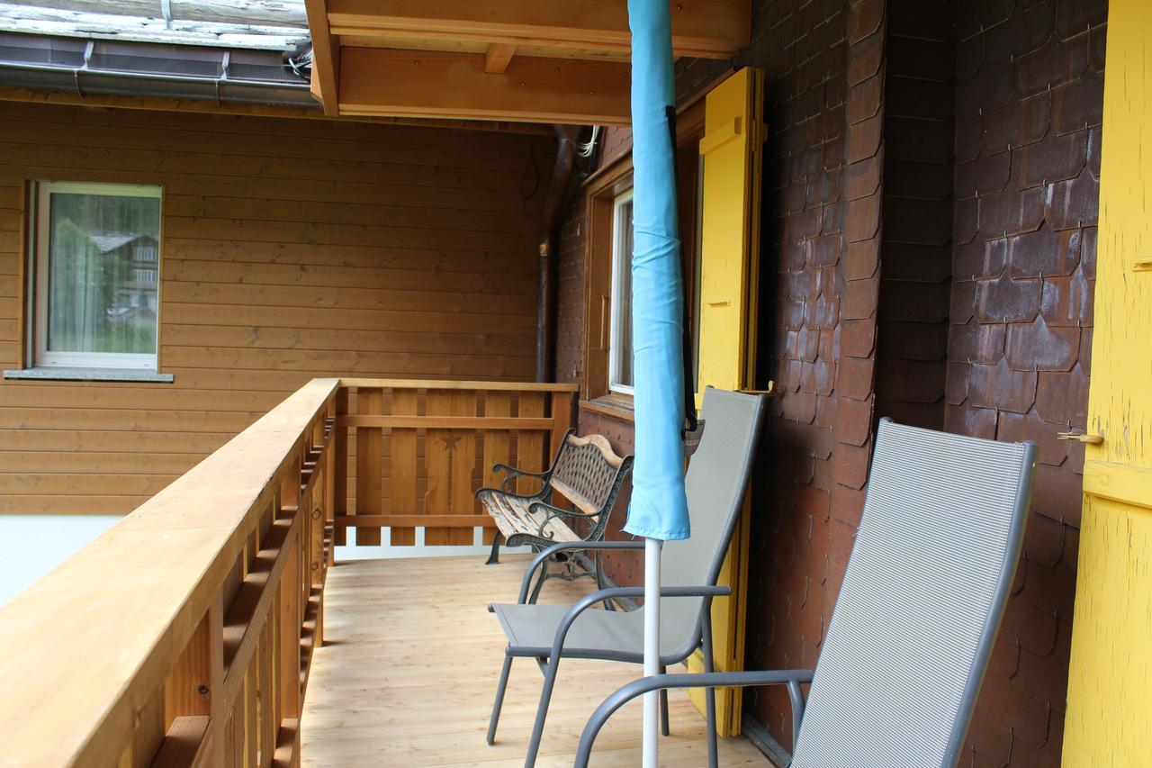 Villa Haus Weideli, Dammstrasse 7 à Saas-Grund Extérieur photo